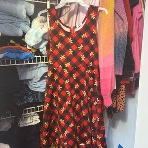 Gingerbread skater Christmas dress! Size small
